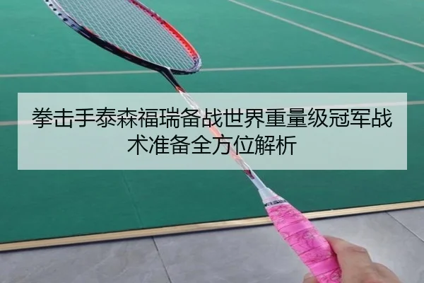 拳击手泰森福瑞备战世界重量级冠军战术准备全方位解析